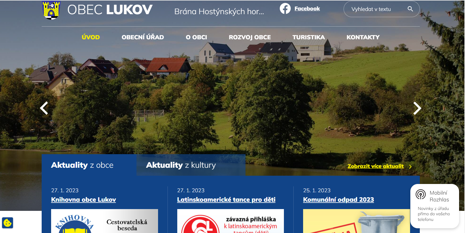 Obec Lukov